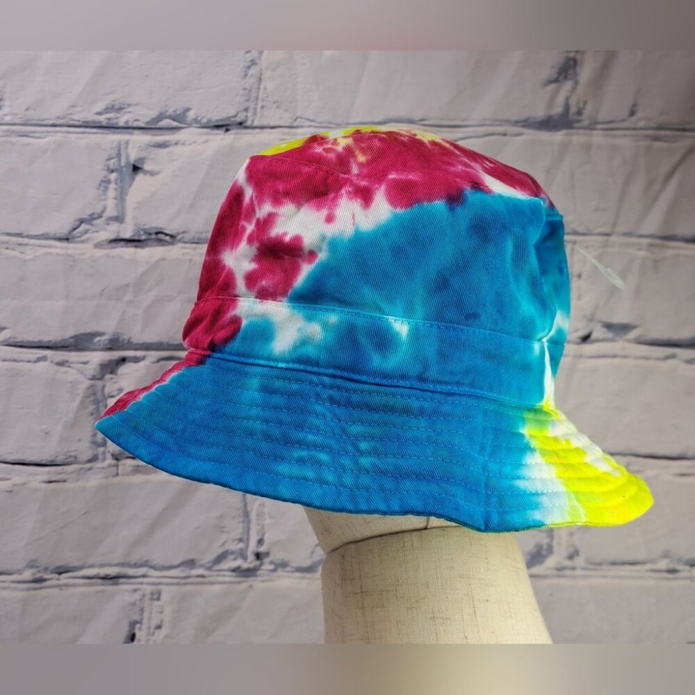 Polo Ralph Lauren Tie Dye Bucket Hat 61 CM Large / XL Men Women Unisex - Picture 5 of 7